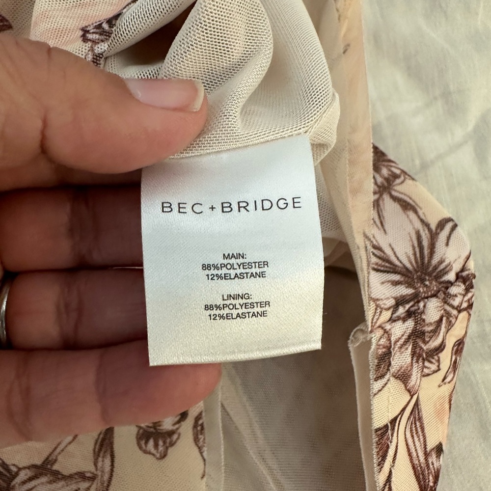 New BEC + BRIDGE     
Nova Mini Dress In Florence Floral - Picture 8 of 8